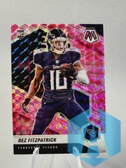 2021 Panini Mosaic Dez Fitzpatrick #336 Pink Camo Prizm Rookie RC